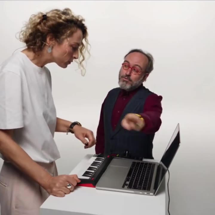 Still from the Alors On Danse trend clip